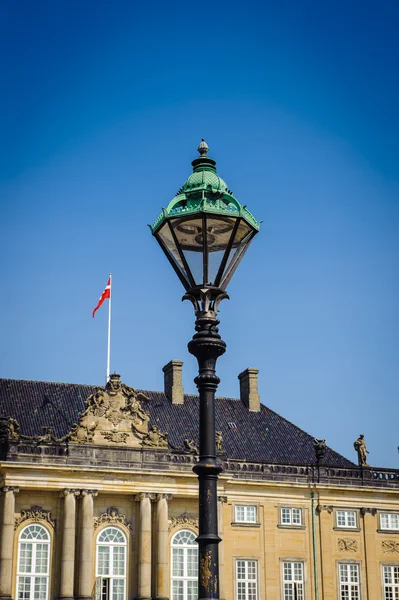 Arkitekturen i Köpenhamn, huvudstad i Danmark, — Stockfoto