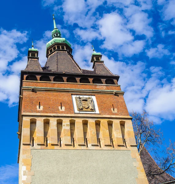 Architectuur van budapest, Hongarije, agicultural museum — Stockfoto