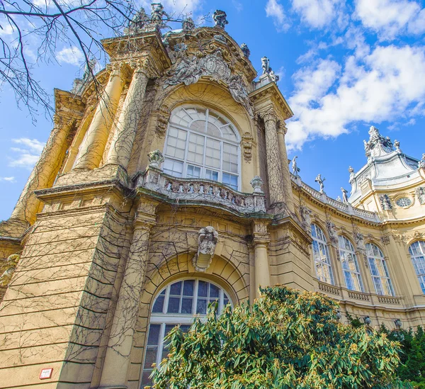 Architectuur van budapest, Hongarije, agicultural museum — Stockfoto