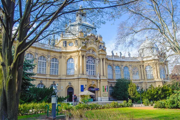 Architektura Budapeszt, Węgry, agicultural Muzeum — Zdjęcie stockowe