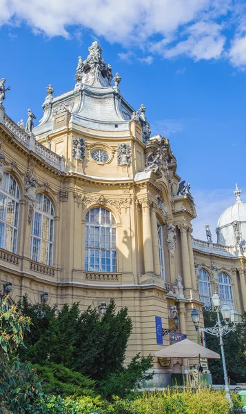 Arkitekturen i budapest, Ungern, agicultural museum — Stockfoto