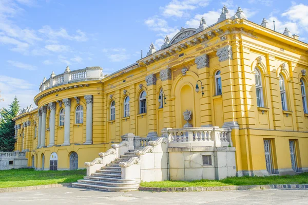 Termální lázně szeceny, Budapešť — Stock fotografie