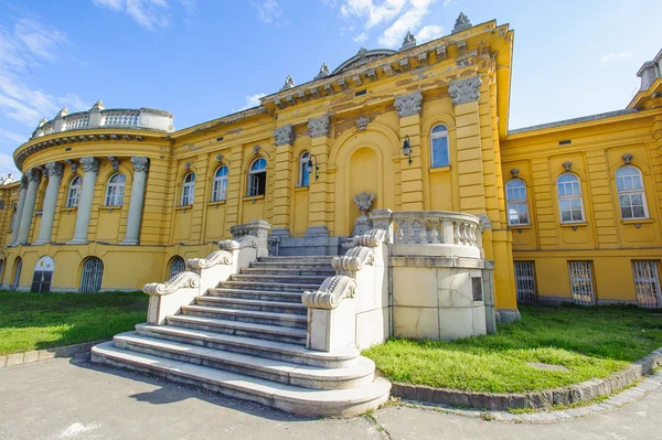 Szeceny thermal bath, Будапешт — стоковое фото