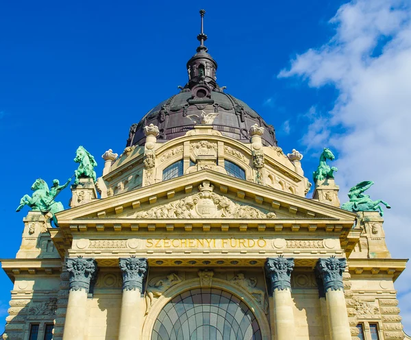 Kąpielisko termalne szeceny, Budapeszt — Zdjęcie stockowe