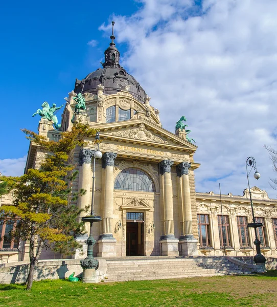 Kąpielisko termalne szeceny, Budapeszt — Zdjęcie stockowe