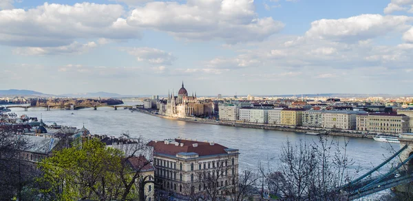 Architektura Budapešť, hlavní město v Maďarsku — Stock fotografie