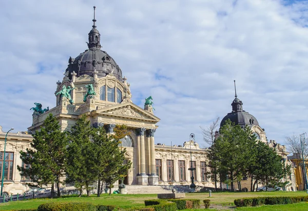 Kąpielisko termalne szeceny, Budapeszt — Zdjęcie stockowe