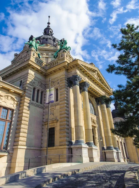 Szeceny thermal bath, Будапешт — стоковое фото