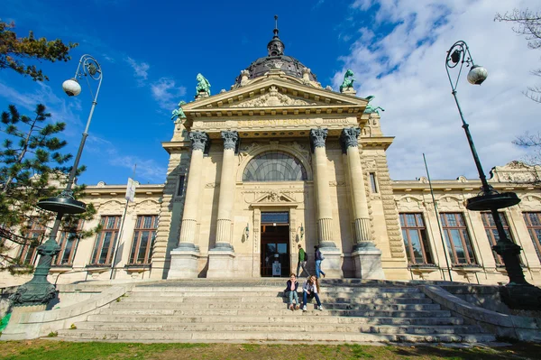 Szeceny thermal bath, Budapest — Stock Photo, Image