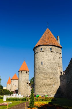Tallinn, Estonya tarihi merkezi (eski şehir). UNESCO Dünya Mirası