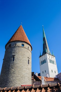 Tallinn, Estonya tarihi merkezi (eski şehir). UNESCO Dünya Mirası