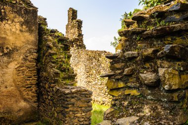Kale fasilides, İmparator gondar, Etiyopya, Afrika