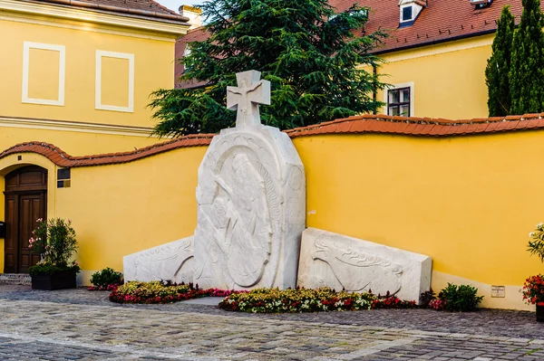 Staden i Győr, hungary — Stockfoto