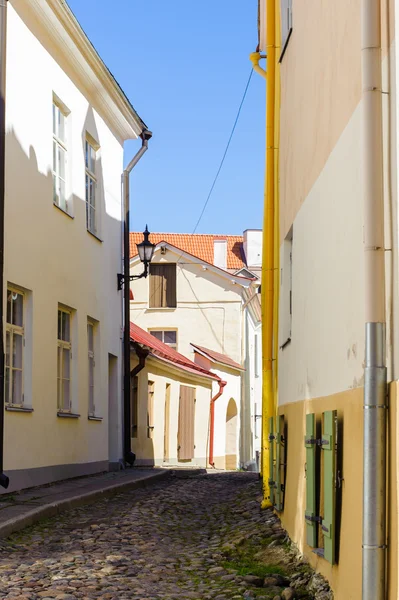 Historického centra (staré město) tallinn, Estonsko. Seznam světového dědictví UNESCO — Stock fotografie