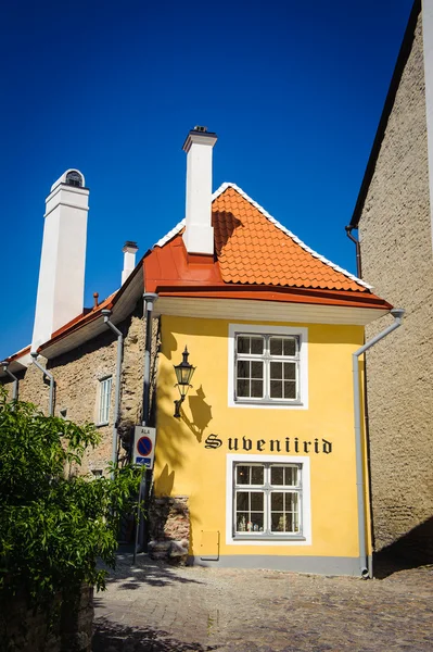 Centro Histórico (Cidade Velha) de Tallinn, Estónia. Património Mundial da UNESCO — Fotografia de Stock