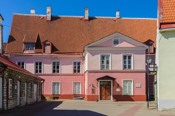 Centro histórico (casco antiguo) de Tallin, Estonia. Patrimonio Mundial de la UNESCO — Foto de Stock