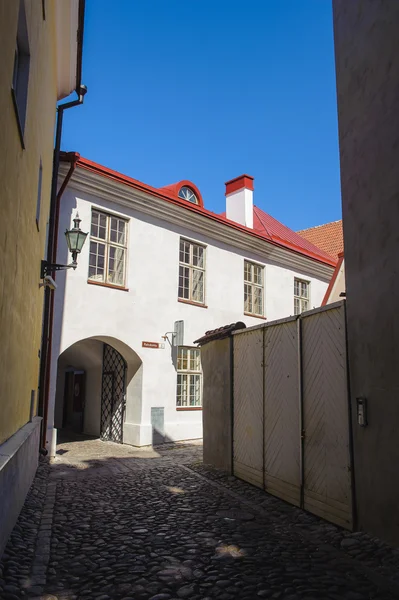 Historisches zentrum (altstadt) von tallinn, estland. UNESCO-Welterbe — Stockfoto