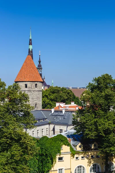 Historic Centre (Old Town) of Tallinn, Estonia. UNESCO World Heritage — Stock Photo, Image