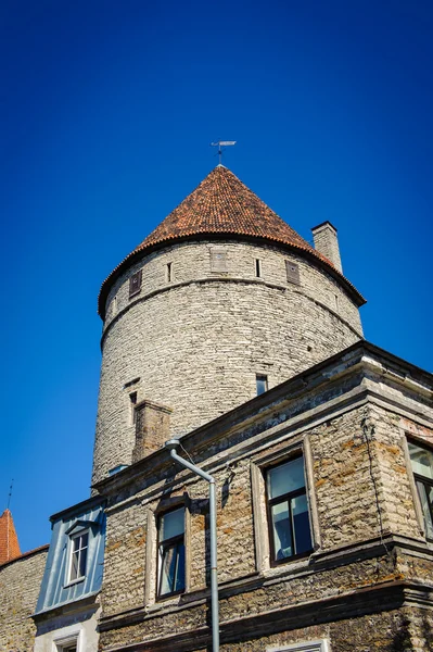 Historiska centrum (gamla stan) i tallinn, Estland. Unescos världsarv — Stockfoto