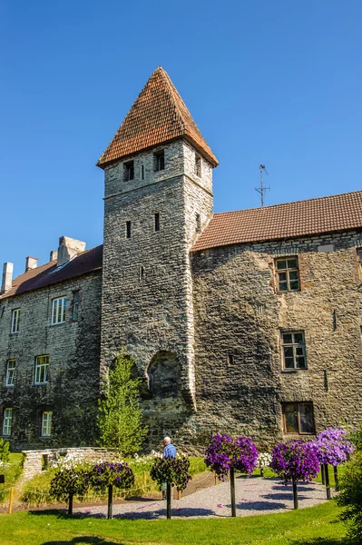 Centro histórico (casco antiguo) de Tallin, Estonia. Patrimonio Mundial de la UNESCO —  Fotos de Stock