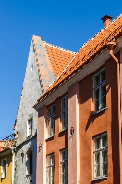 Historische centrum (oude stad) van tallinn, Estland. UNESCO werelderfgoed — Stockfoto