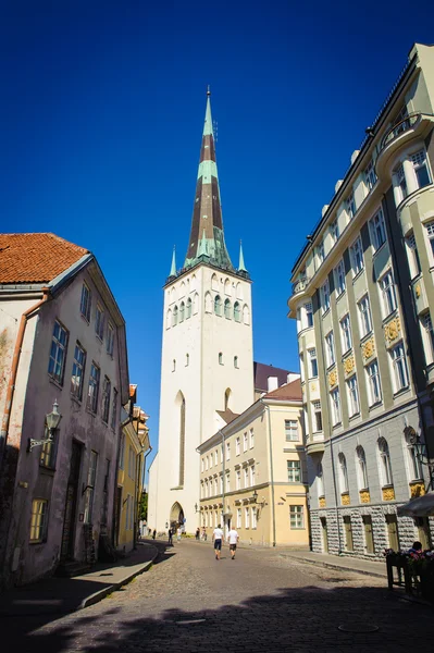 Historic Centre (Old Town) of Tallinn, Estonia. UNESCO World Heritage — Stock Photo, Image