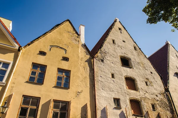 Centro histórico (casco antiguo) de Tallin, Estonia. Patrimonio Mundial de la UNESCO —  Fotos de Stock