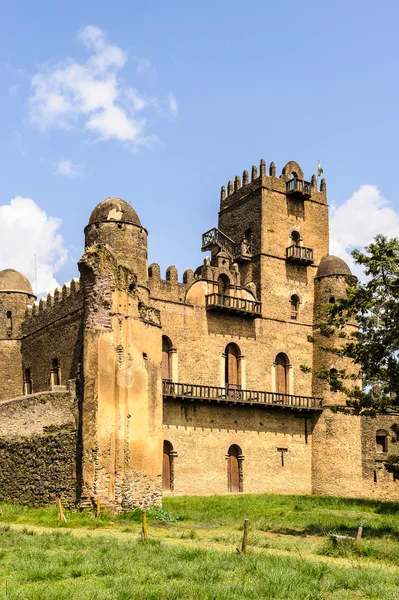 Castelo de Fasilides, Gondar, África — Fotografia de Stock