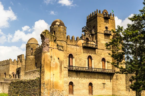 Kale fasilides, gondar, Afrika — Stok fotoğraf