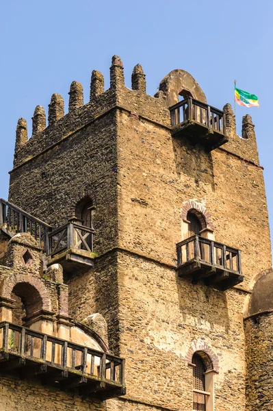 Castle of Fasilides, Gondar, Africa — Stock Photo, Image