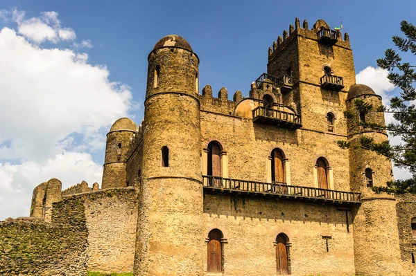 Kale fasilides, gondar, Afrika — Stok fotoğraf