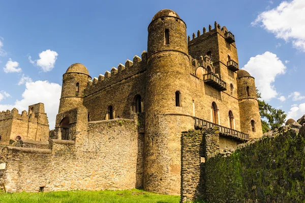 Kasteel van fasilides, gondar, Afrika — Stockfoto