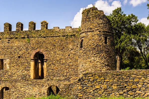 Castelo de Fasilides, Gondar, África — Fotografia de Stock