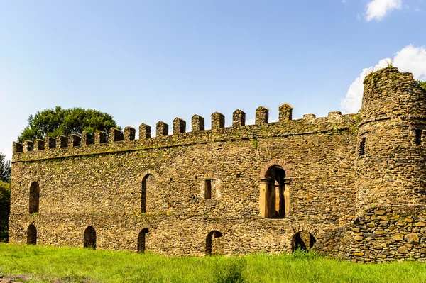 Kastil Fasilides, Gondar, Afrika — Stok Foto