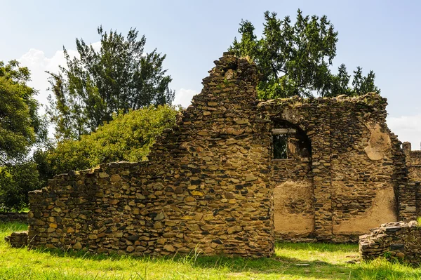 Castillo de Fasilides, emperador de Gondar, Etiopía, África —  Fotos de Stock