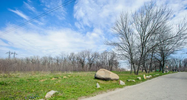 Wyspa hortitsia, zaporozhie, Ukraina — Zdjęcie stockowe