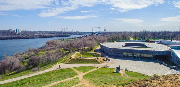 Isola di Hortitsia, Zaporozhie, Ucraina — Foto Stock