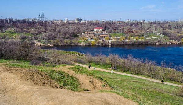 Остров Хортиция, Запорожье, Украина — стоковое фото