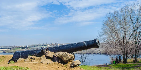 Wyspa hortitsia, zaporozhie, Ukraina — Zdjęcie stockowe