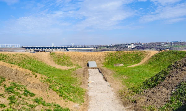 Island Hortitsia, Zaporozhie, Ucrânia — Fotografia de Stock