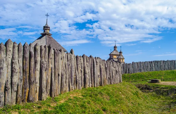 Ostrov hortitsia, Záporožští, Ukrajina — Stock fotografie