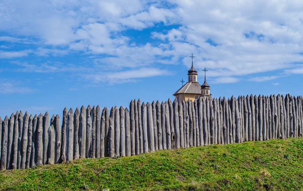 Island Hortitsia, Zaporozhie, Ucrânia — Fotografia de Stock