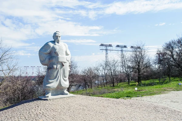 Острів Hortitsia, Запоріжжя, Україна — стокове фото