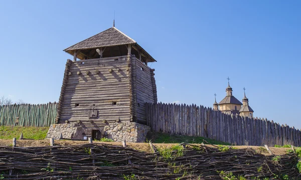 Island Hortitsia, Zaporozhie, Ucrânia — Fotografia de Stock