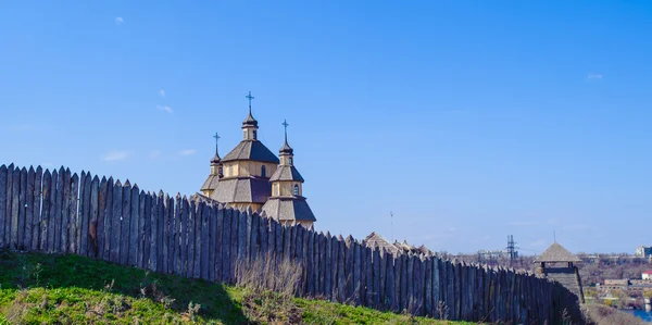 Ostrov hortitsia, Záporožští, Ukrajina — Stock fotografie