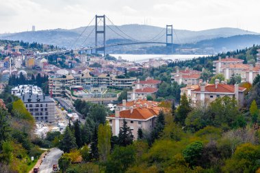 Panorama of Istanbul, Turkey clipart