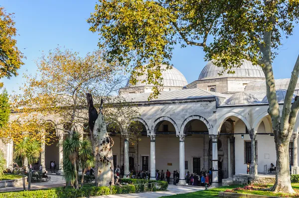 Palazzo Topkapi, la residenza principale dei sultani ottomani, è — Foto Stock