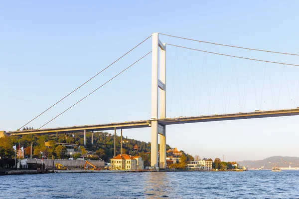 Widok z Bosfor rzeki, istanbul, Turcja — Zdjęcie stockowe