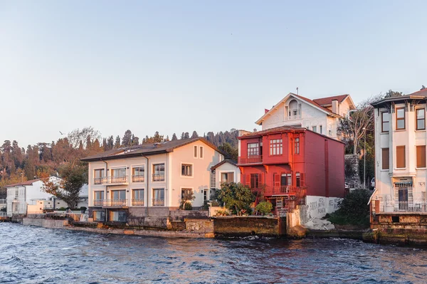 View from the Bosphorus river, Istanbul, Turkey — Stock Photo, Image