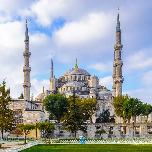 Blå mosuqe, istanbul, Turkiet — Stockfoto